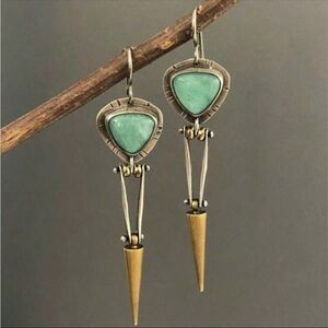Boho western cowgirl earrings